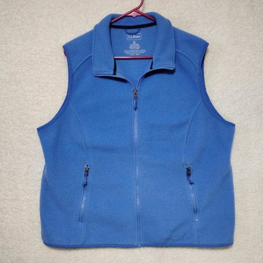 L.L. Bean Ladies Fleece Vest- XL